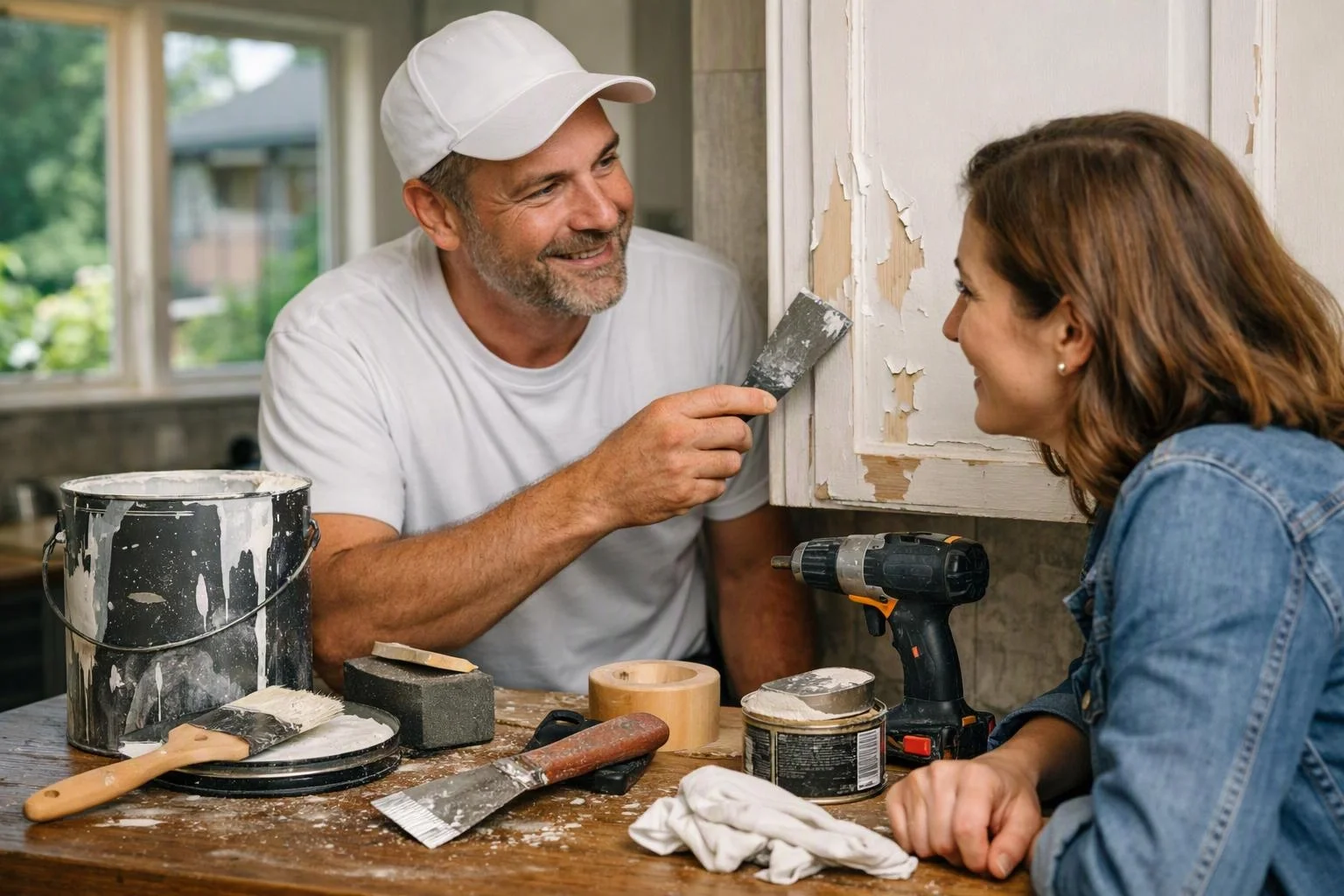 What to Do About Chipped or Peeling Cabinet Paint