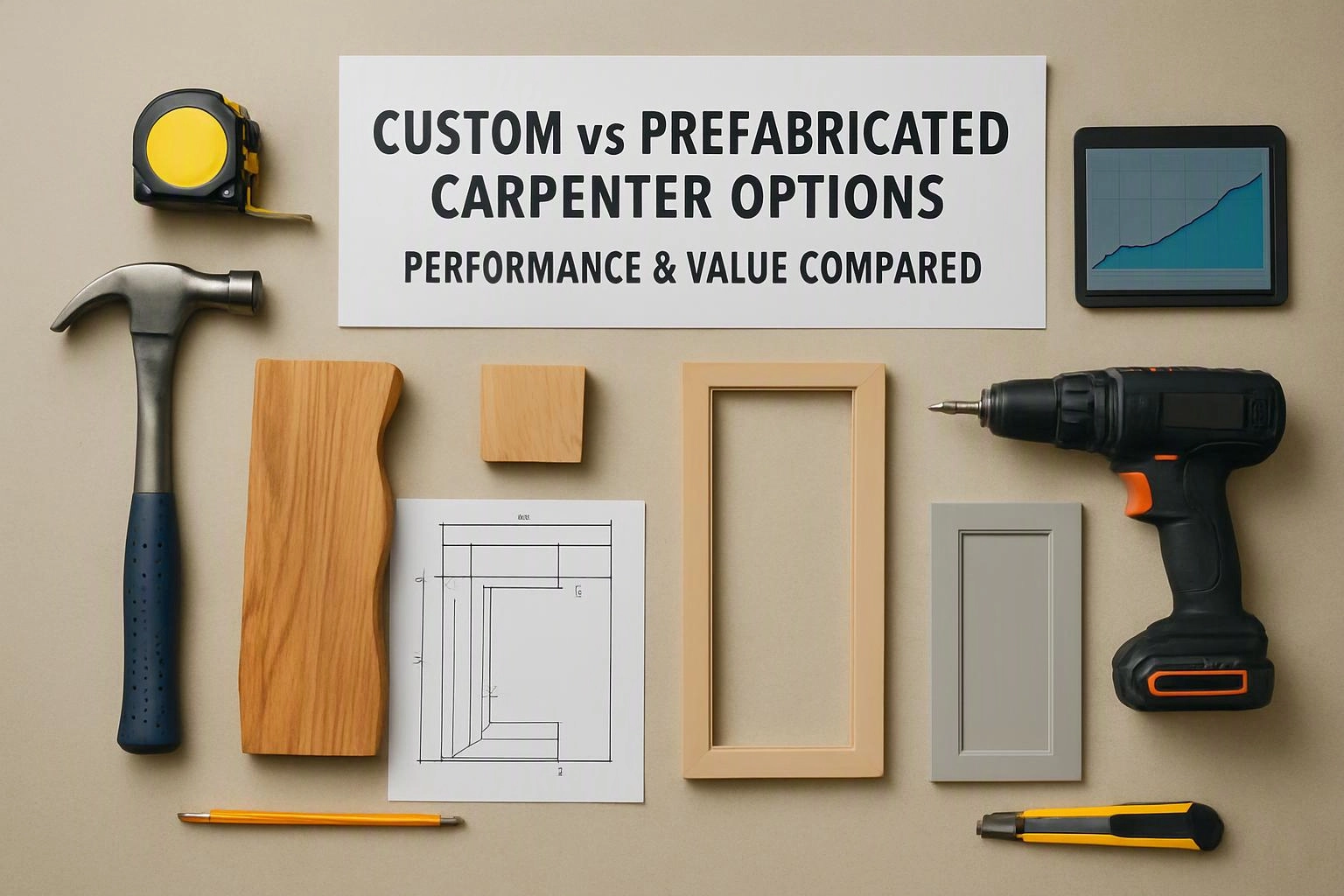 Custom vs Prefabricated Carpenter Options: Performance & Value Compared