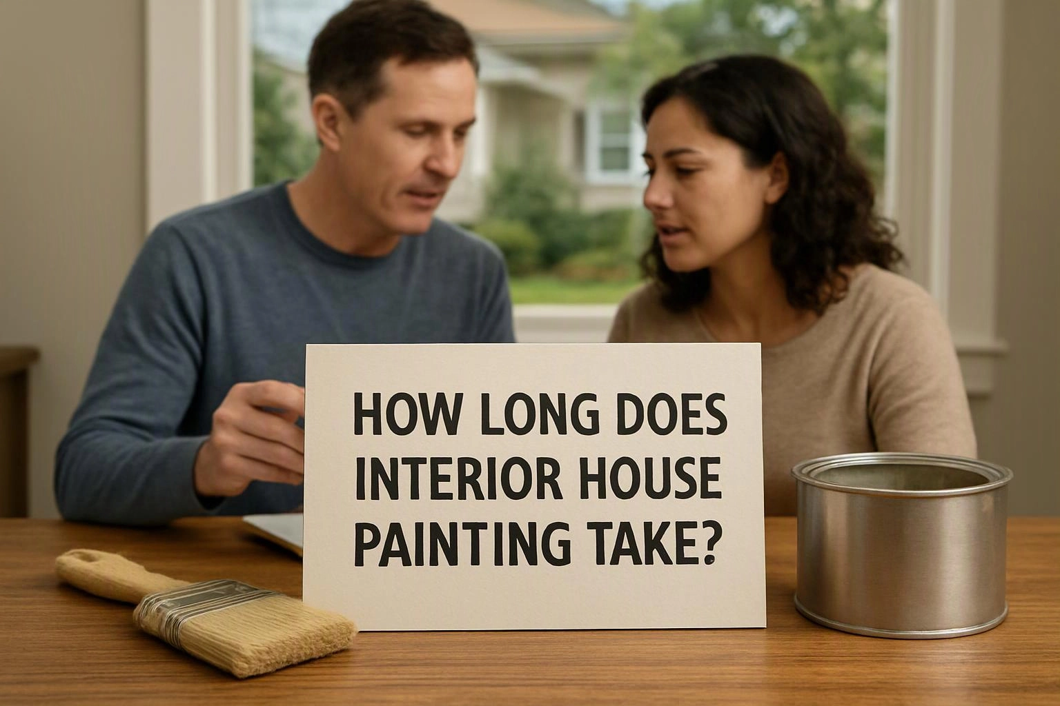 How Long Does Interior House Painting Take?