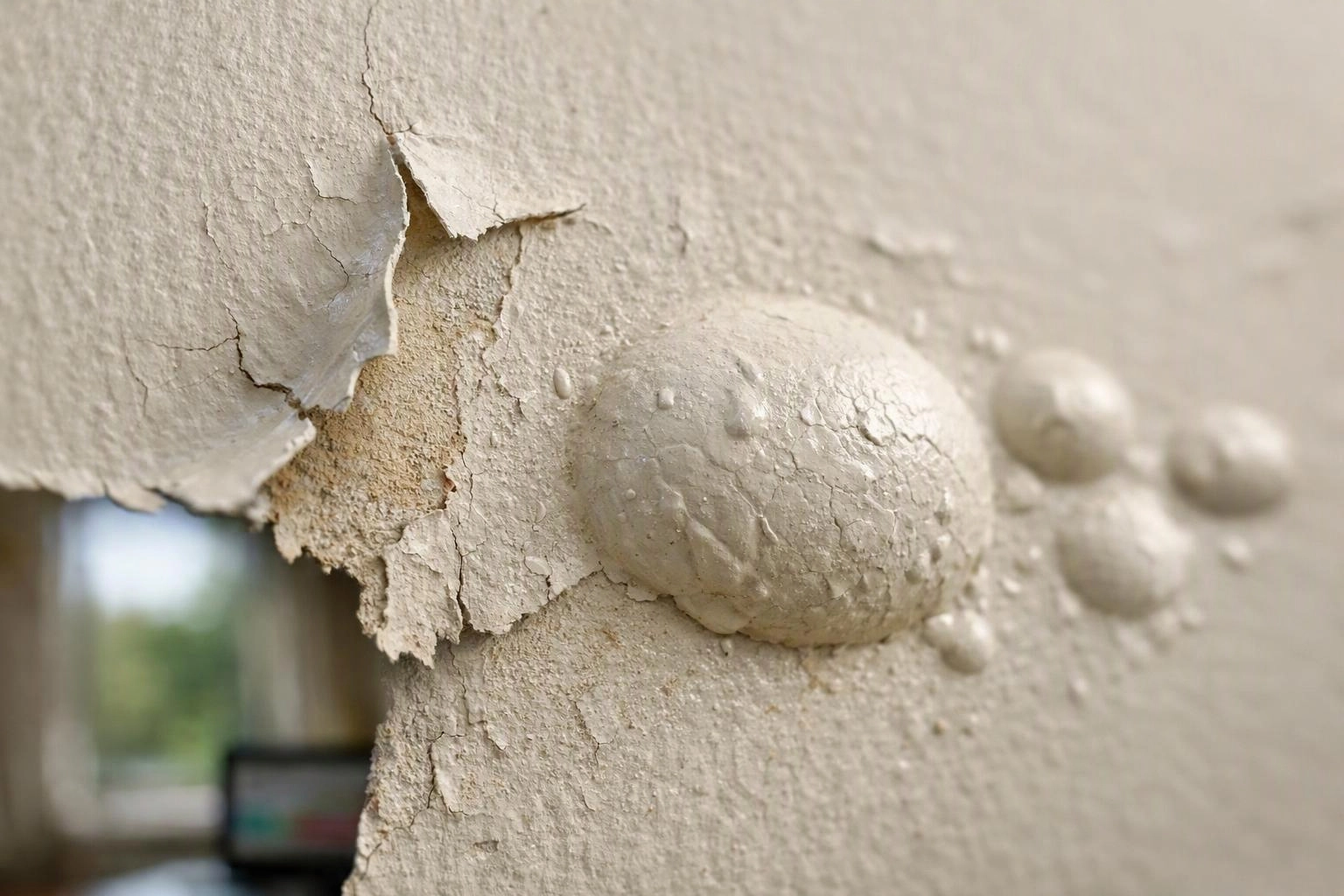 What Peeling or Bubbling Interior Paint May Mean